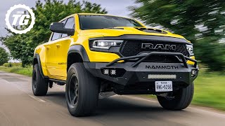 FIRST DRIVE: Dodge Ram TRX Hennessey Mammoth 1000 - The Most Powerful Truck In The World | Top Gear