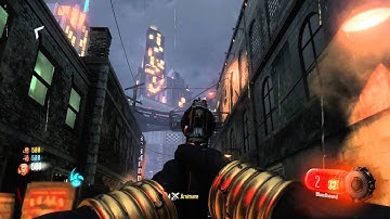 Black Ops 3 ZOMBIES: SHADOWS OF EVIL EASTER EGG! | HOW TO SKIP 5 ROUNDS! Shoot The Shadow Man!