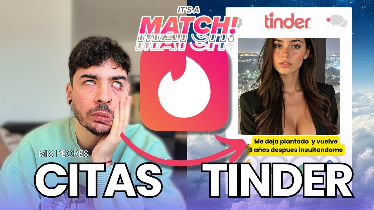 Mis PEORES CITAS de TINDER 🔥​ [Me deja plantado y 3 años mas tarde me insulta]