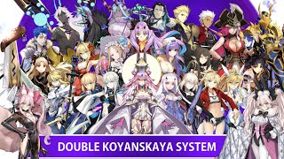【FGO】Double Koyanskaya System Compatible Servants Tier List (Pre Oberon Edition)【Fate/Grand Order】