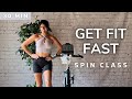 Get fit fast 30 minute spin class