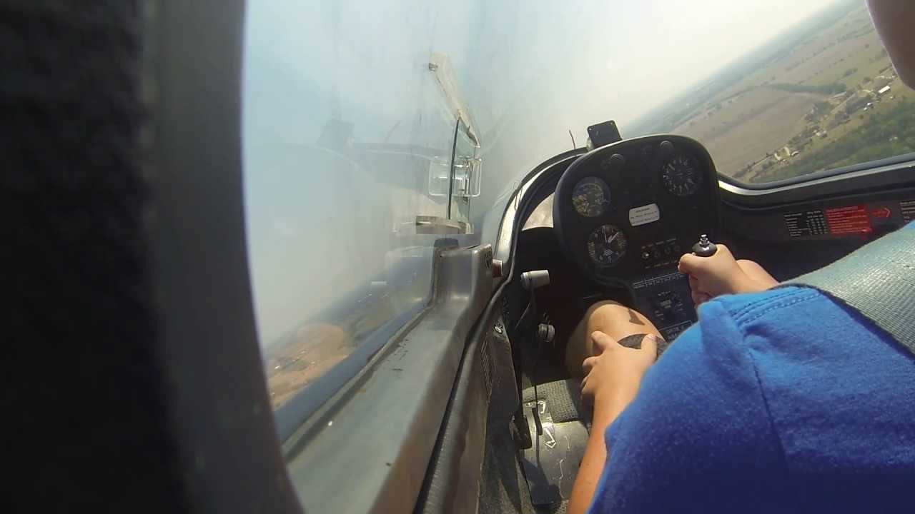 Glider training landings YouTube