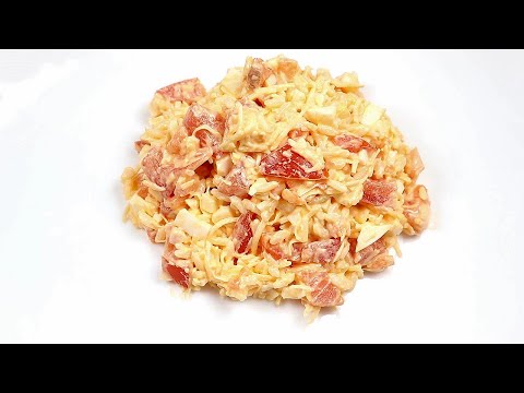 Video: Salmon And Cheese Salad