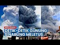 Video Gunung Sinabung Kembali Meletus dengan Tinggi Kolom Abu 5 Km