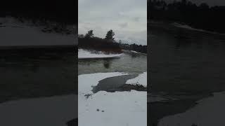 #Сброс #нечистот в реку #Пёра с #АГПЗ продолжается.
