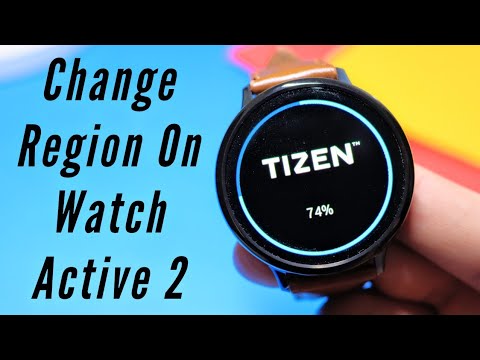 Galaxy Watch Active 2에서 지역을 변경하는 방법 | Watch Active 2에서 Samsung Pay를 얻는 방법