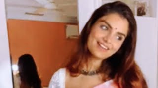 Anveshi Jain Live Elegance In A Saree
