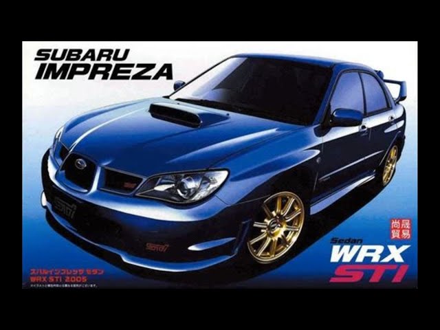 Fujimi Subaru WRX STI (ID-83) 1:24 - Kit Review - YouTube