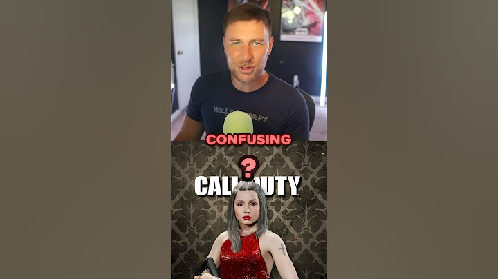Call of Duty is Confused