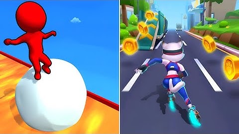 Snow Race Vs Runner Heroes - New Video Gameplay Walkthrough - Android Ios Game
