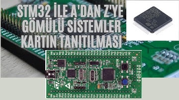 STM32 ile Gömülü Sistemler(Embedded Systems) Kartın Tanıtılması-STM32FVL Discovery(STM32F100RB)