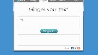 How to use Ginger screenshot 1