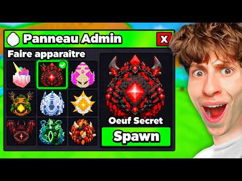 I GOT the ADMIN PANEL in STEAL AN EGG !! (Incredible)
