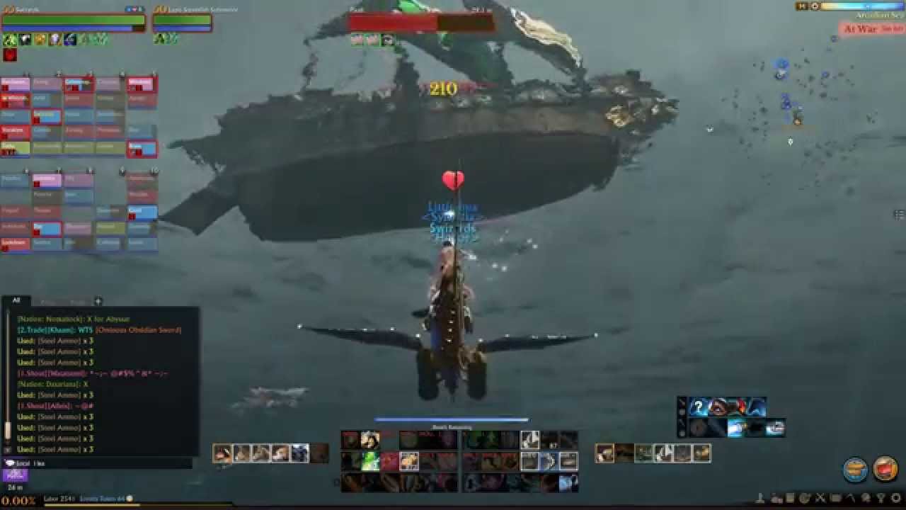 Archeage abbysal submarine