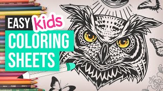 How To Design A Kids Coloring Sheet The Easy Way (And Sell On Etsy)