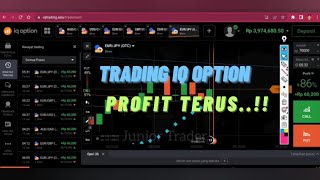 Trading di IQ Option Profit Konsisten !! Trading Dengan Analisa Sederhana....