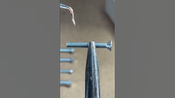Screw and Bolt Size Numbers Explained #shorts