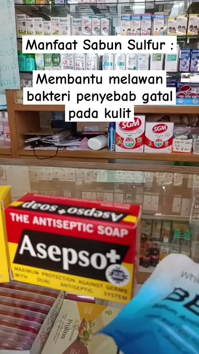 manfaat sabun sulfur #shorts #sulfur #belerang #sabun #kesehatan #apotek