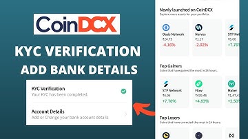 Coindcx kyc verification | coindcx kyc kaise karen | coindcx bank account add