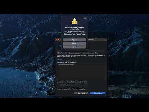 📸 Adobe Photoshop quit unexpectedly MacOS
