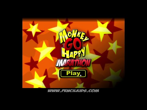 Monkey Go Happy: Marathon - PencilKids Flash Game