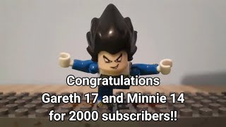 Congratulations Gareth 17 For Reaching 2000 Subs! (REUPLOAD) (READ THE DESCRIPTION)