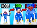 NOOB vs PRO vs HACKER In POPPY RUN 3D!? (ALL LEVELS!)