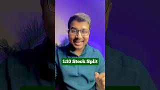 Major Announcements In This Stock  13 Bonus Shares 110 Stock Split 200 Dividend Payout