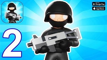 Hero Squad! - Gameplay Part 2 All Levels 4-7 (Android, iOS)