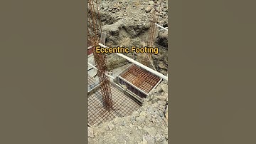Common wall footing eccentric footing #eccentric #construction