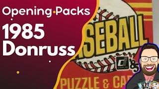 1985 Donruss Pack Opening – Chasing 80s Legends & Talking Ted Simmons