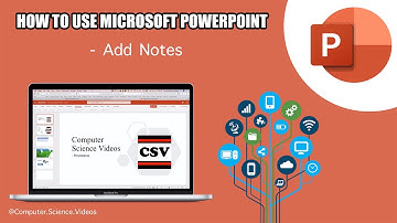 How to USE Microsoft PowerPoint On a Mac - Tutorial 17 - Add Notes - Basic Tutorial | New