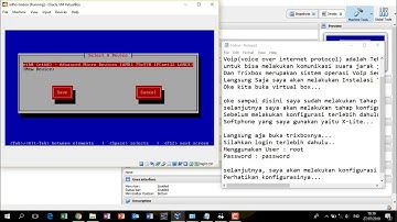 Tutorial Installasi Dan Konfigurasi Trixbox Sebagai VoIP Server Di Virtual Box.