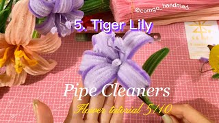 Pipe Cleaners DIY Kit - Lily Flower