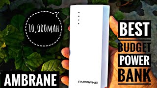 Ambrane P-1111 Power Bank unboxing and review