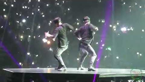 170211 EXOrDIUM in Hong Kong - Lay+Kai Artificial Love Dance Break 레이+카이 직캠