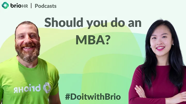 Should You Do An MBA? with Janice Tan