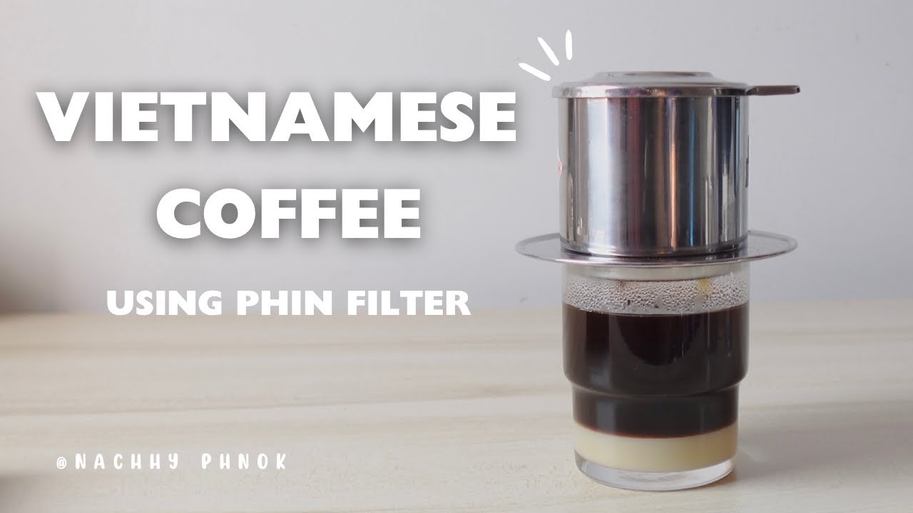 How to Make Vietnamese Coffee using the phin filter l Home cafe EP.32