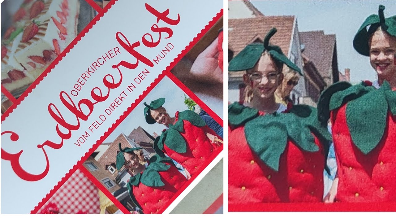 Клубничный фестиваль в Германии🍓Oberkirch Germany🍓Oberkircher Erdbeerfest🍓