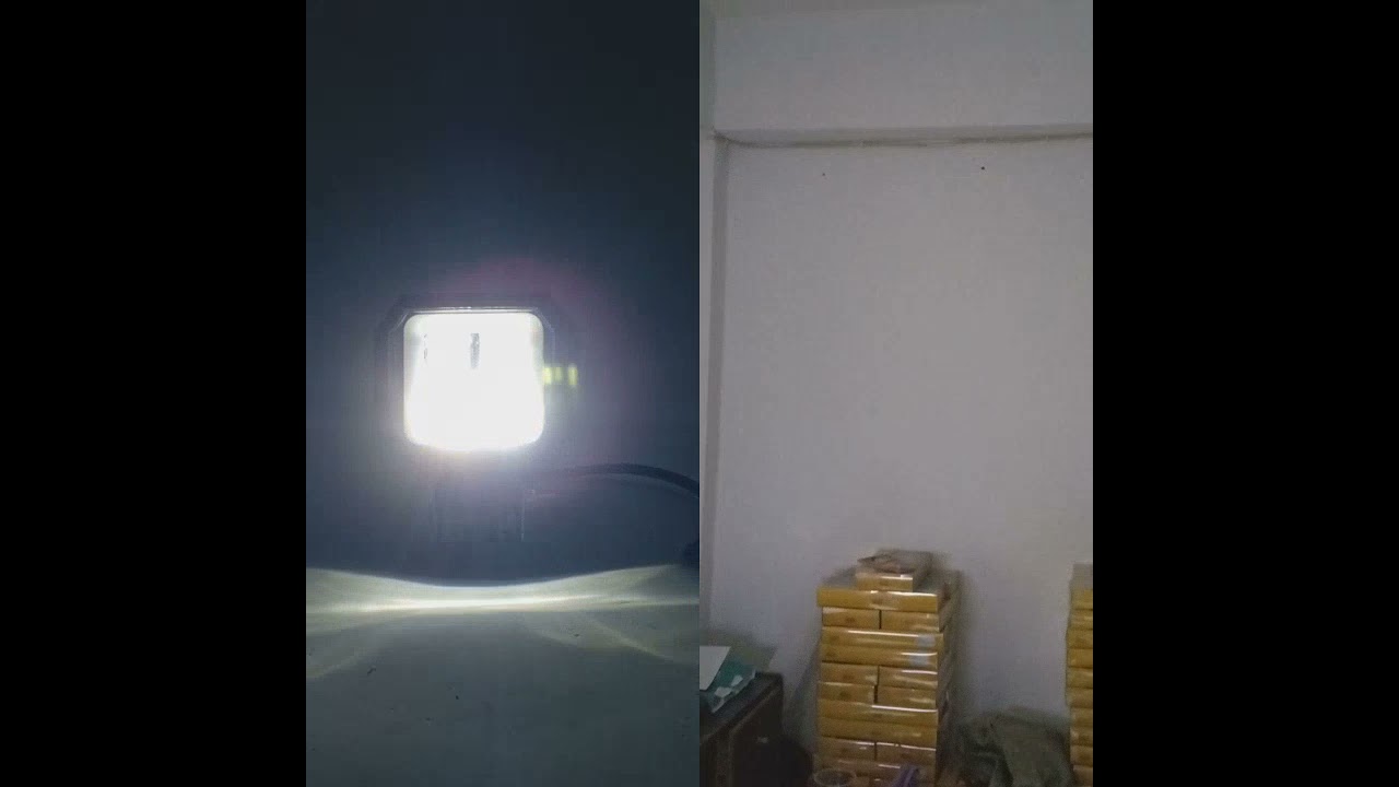 Lampu tembak LED daymaker mini angel eyes 2 MODE FLASH LED CWL MOTOR MOBIL model kotak