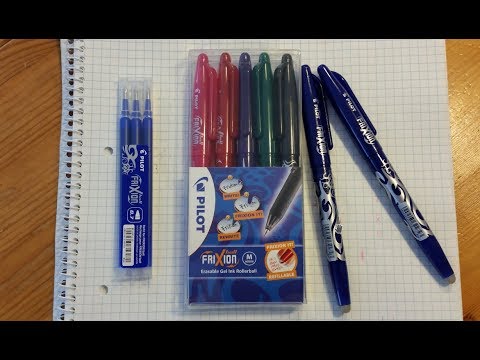 Video: Wie bringe ich meinen Frixion-Stift zum Laufen?