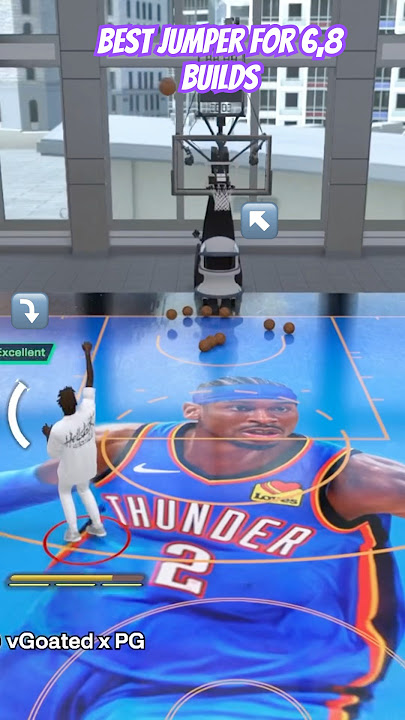 Best jump shot for 6,8 builds #2k26