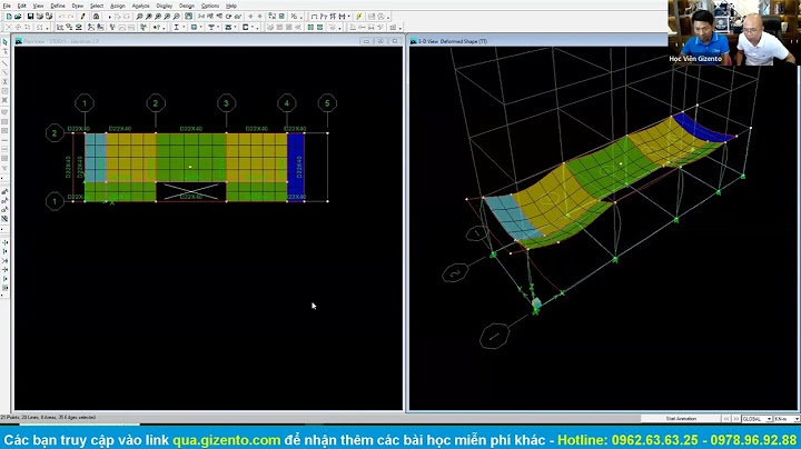 Hướng dẫn sử dụng phần mêm etabs 2023 bước 7