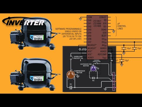 5 ลักษณะที่แตกต่างของ Compressor...ตู้เย็น แบบธรรมดา 1 เฟสกับแบบ Inverter 3 เฟส