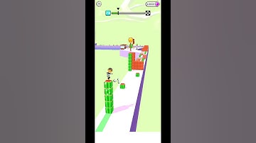 CUBE SURFER 3D ( Android İOS GAMEPLAY WALKTHROUGH )  #shorts