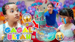 DINAR NGAMUK‼️ SI DUDUNG JATUHIN KUE, DANISA GAGAL ULANGTAHUN, NANGIS KEJER😭 #viral #birthday