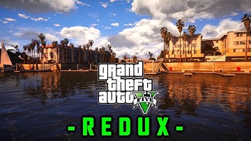 GTA V - REDUX Original - Core i7 7700K - GTX 1070 OC 8GB - Full HD