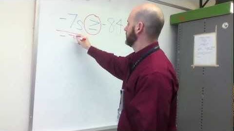 Flipping the Inequality Sign