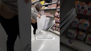 She buys a GIANT Dollar Store poster board for this genius holiday idea! She buys a GIANT Dollar Store poster board for this genius holiday idea!