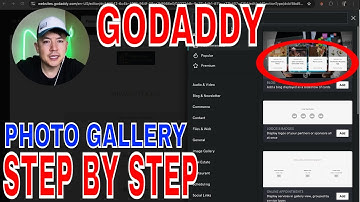 ✅  How To Add Photo Gallery To Godaddy Website Builder 🔴